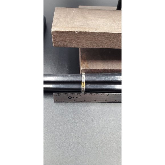 Size 7.75 Sterling Silver Yellow Glass Gem And Marcasite Stone Band Ring - Picture 5 of 6